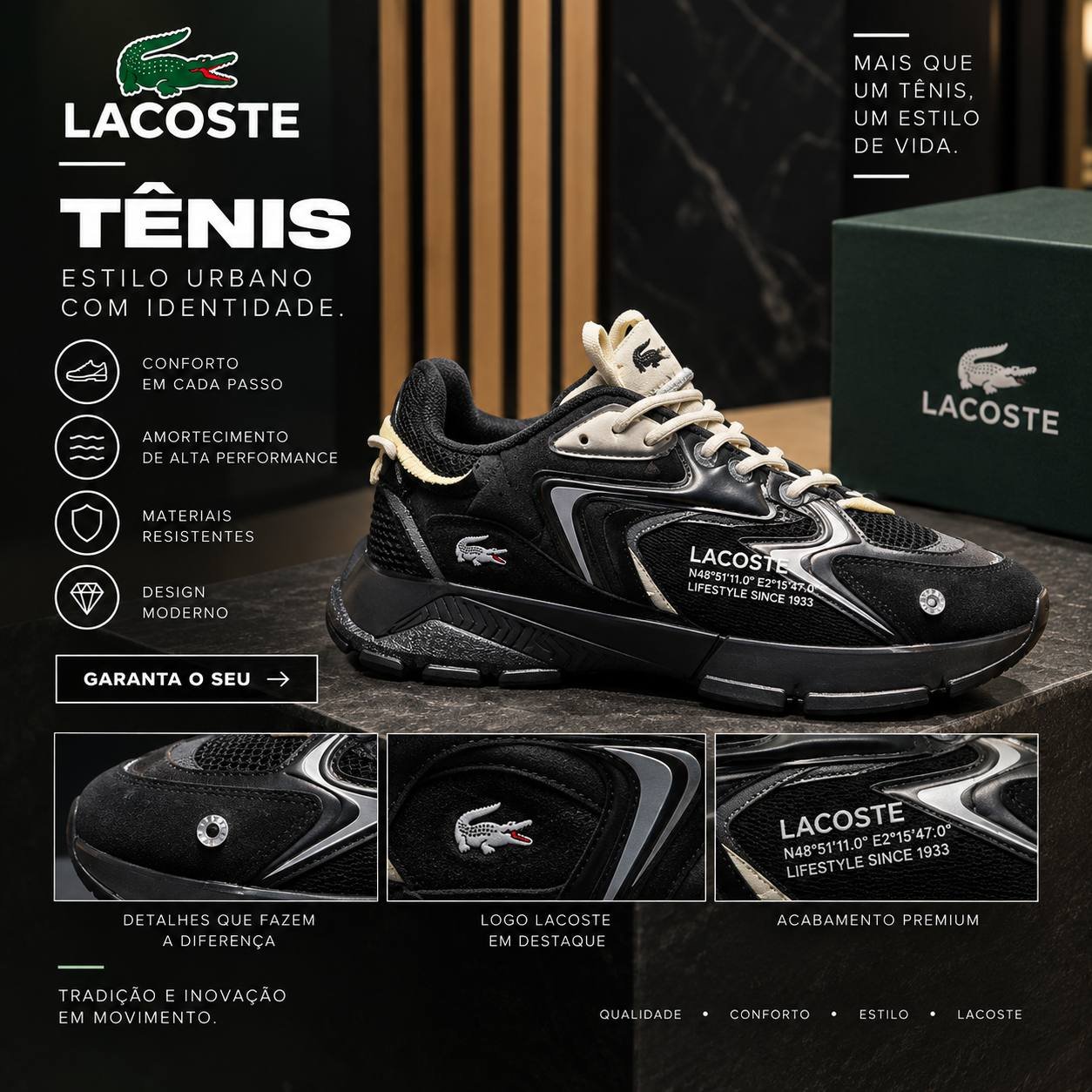 tenis Lacoste graduate