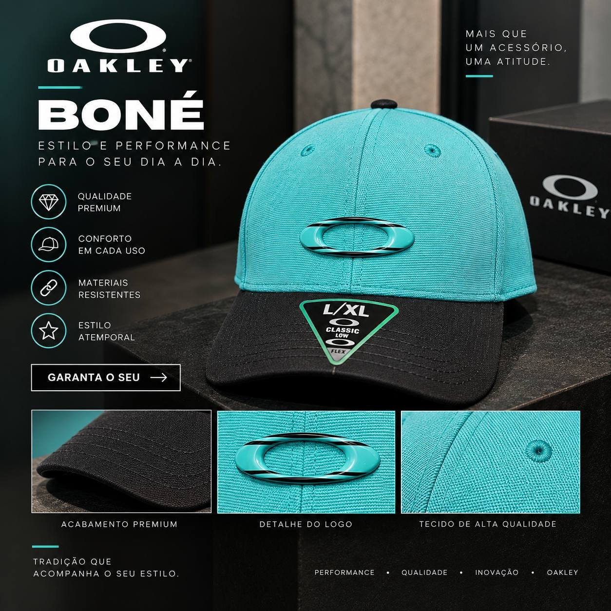 boné tincan oakley