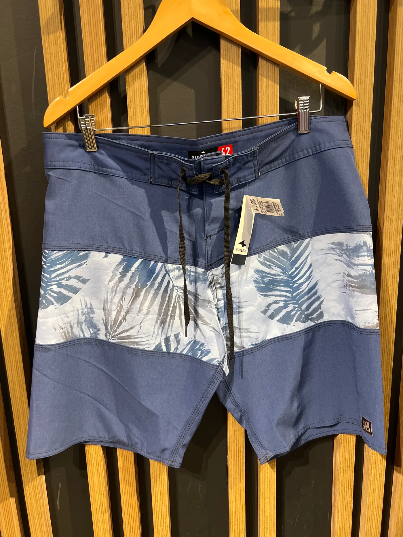 BOARDSHORT FURTADO MESCLA azul 42