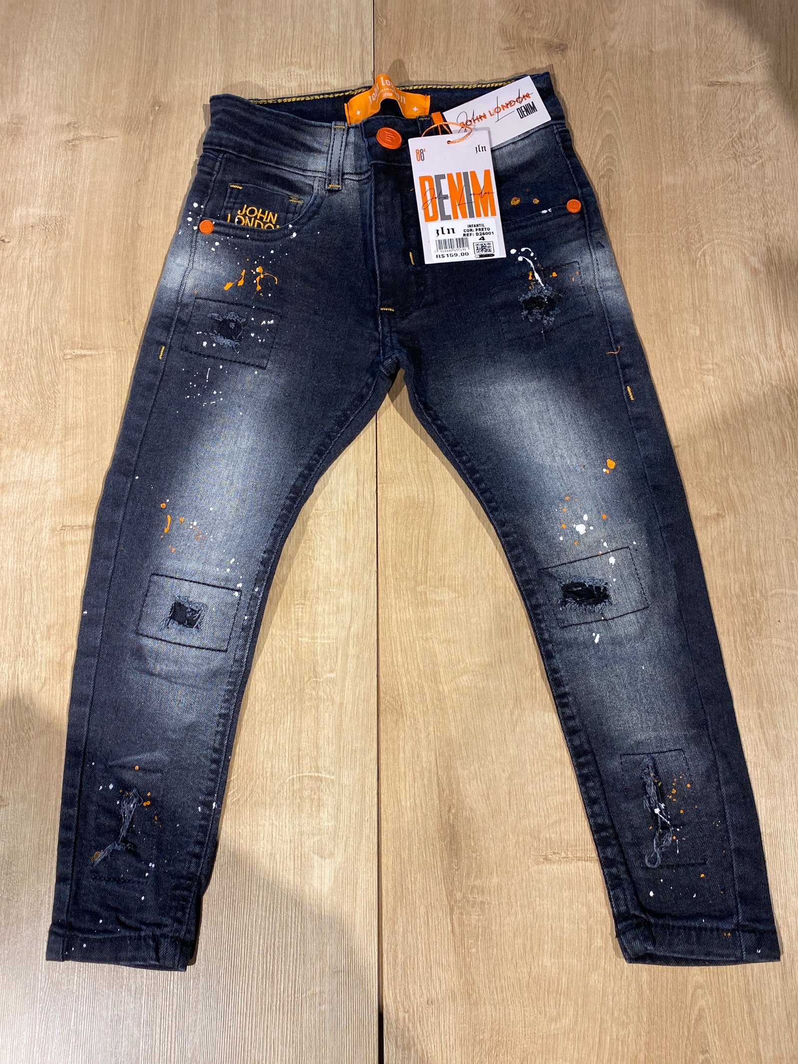 calça de jogador infantil