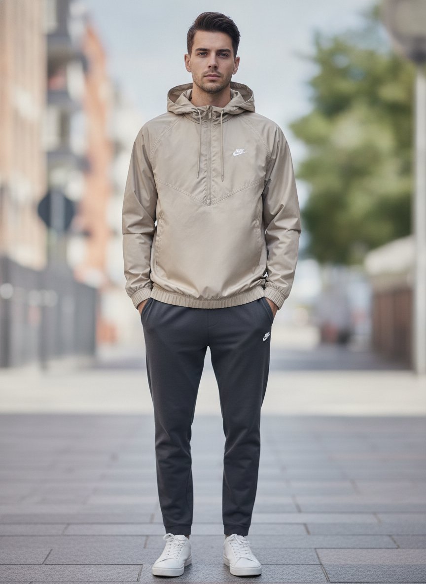 NIKE CLUB WVN TRACK JKT UL marrom eg