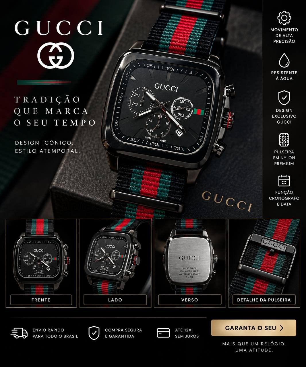 relogio gucci