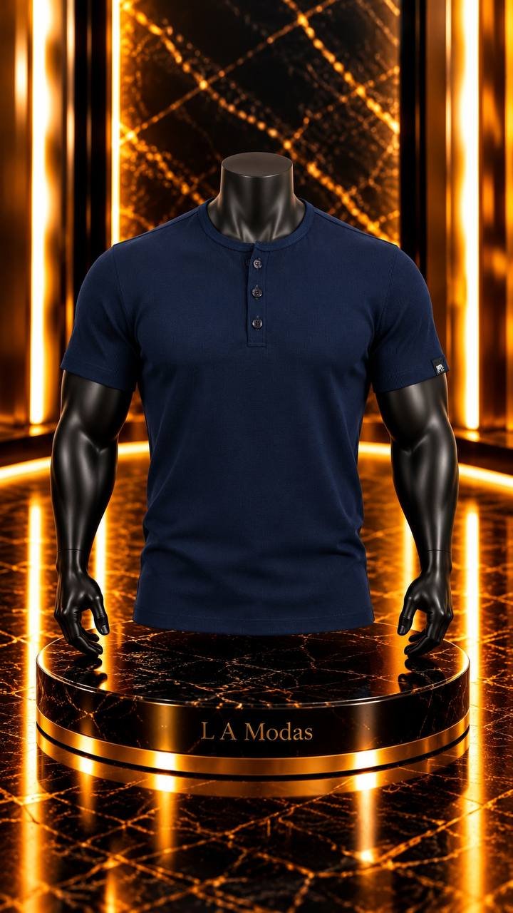CAMISETA PADRÃO ZARA / botão