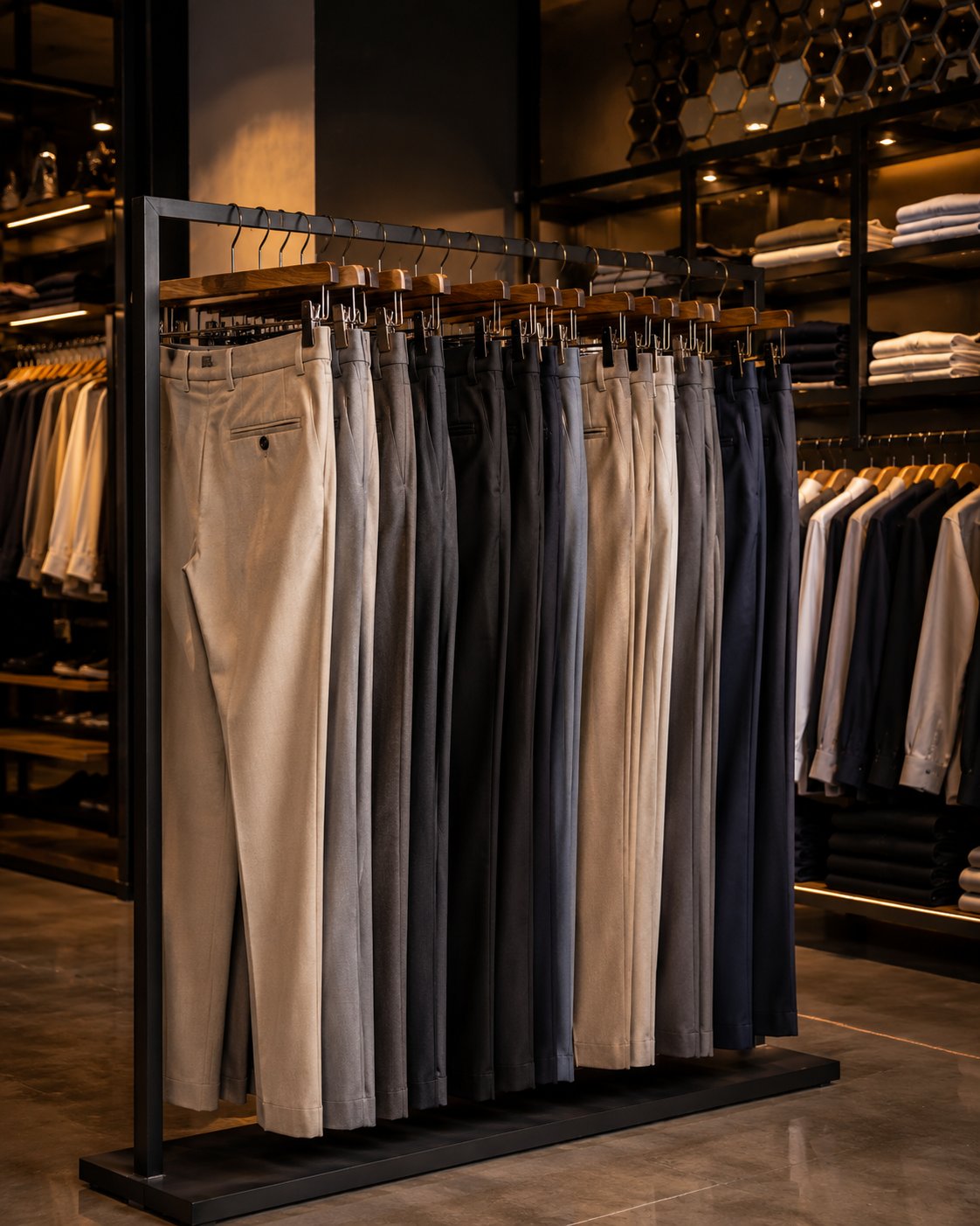 CALÇA DE ALFAIATERIA