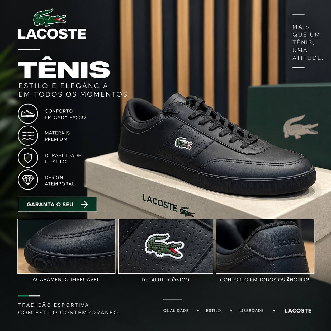 tenis lacoste Court Master