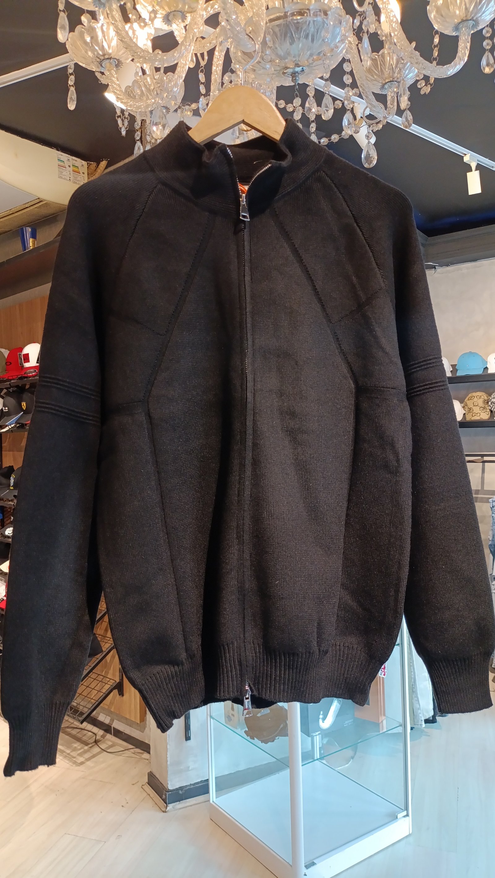 sueter ziper crystal