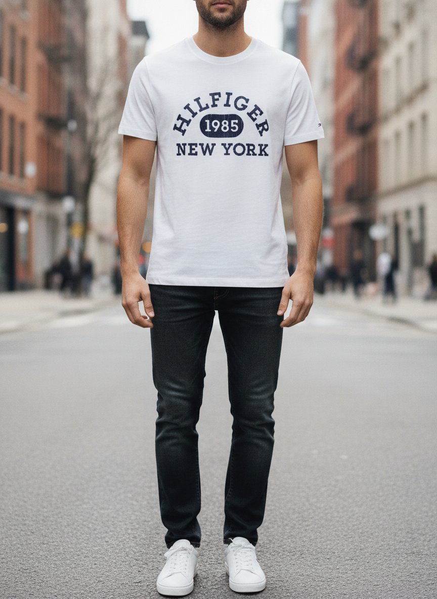 COLLEGIATE LOGO TEE