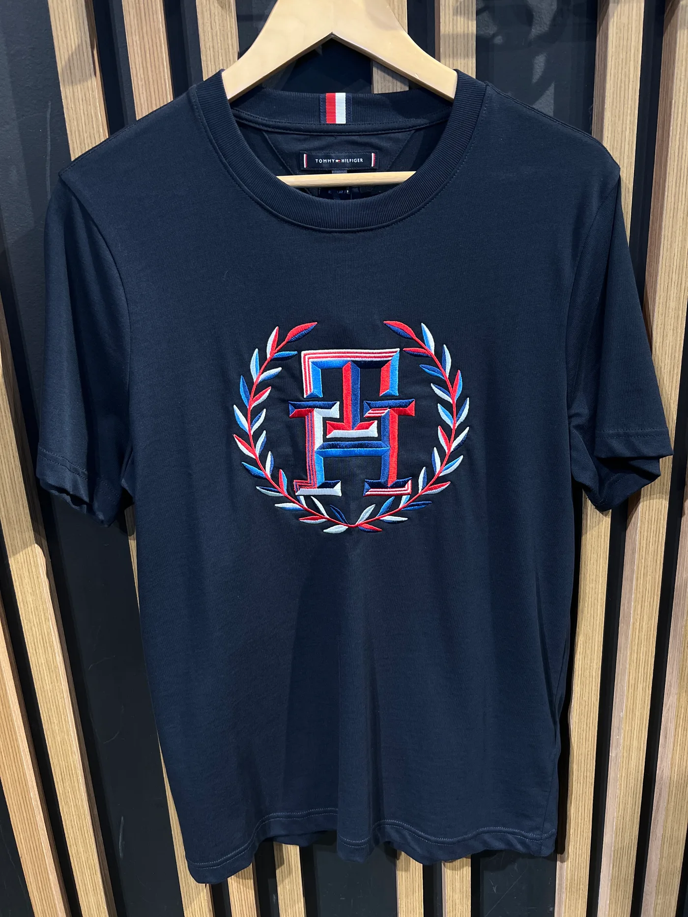 MULTICOLOUR TEE Azul marinho P