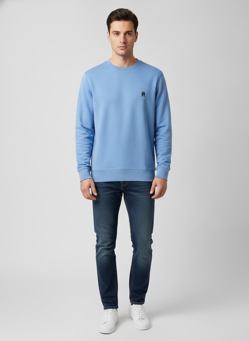 MONOGRAM IMD SWEATSHIRT azul p