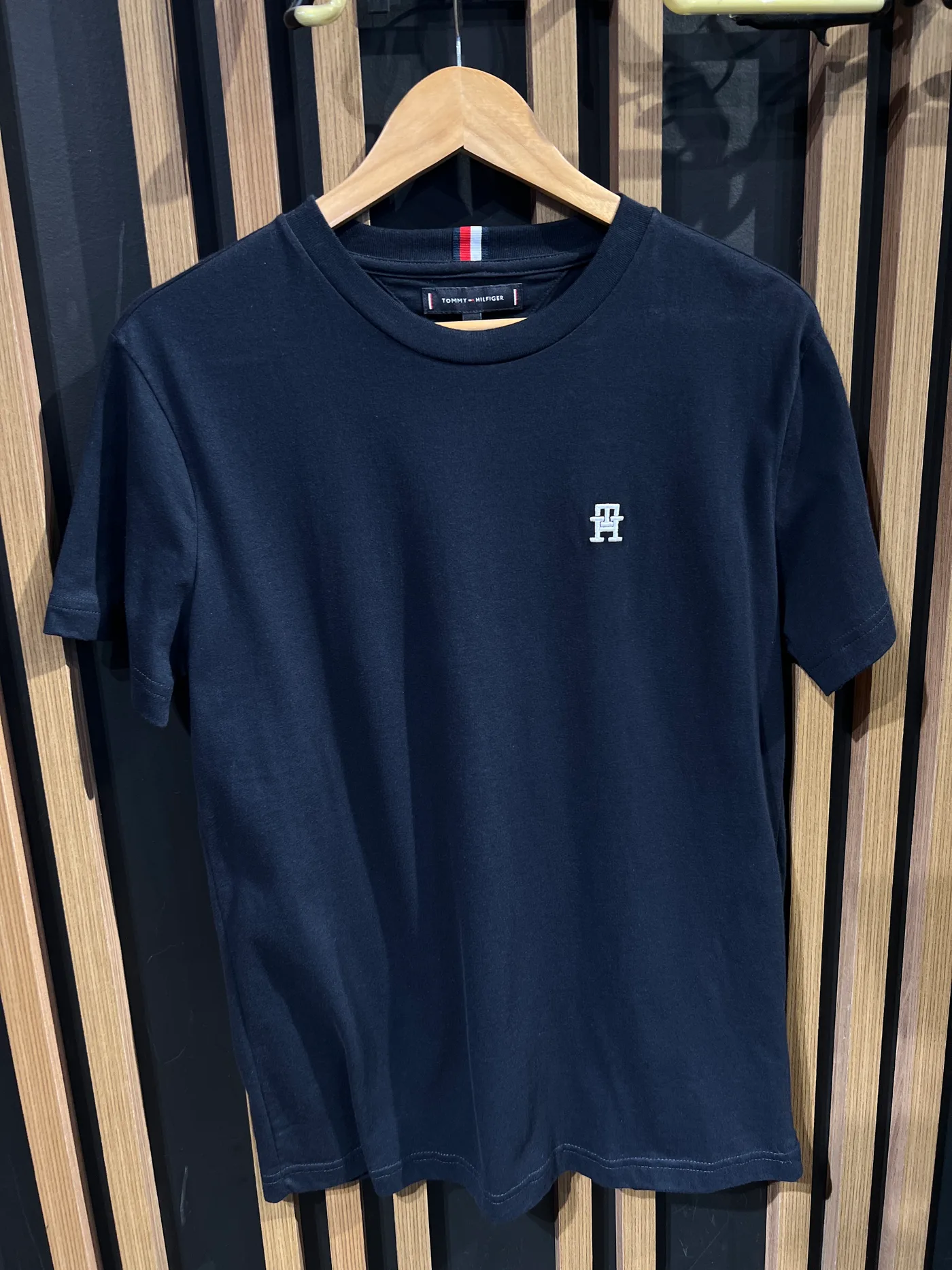 AB MONOGRAM IMD TEE AZUL ESCURO THMW0MW36443