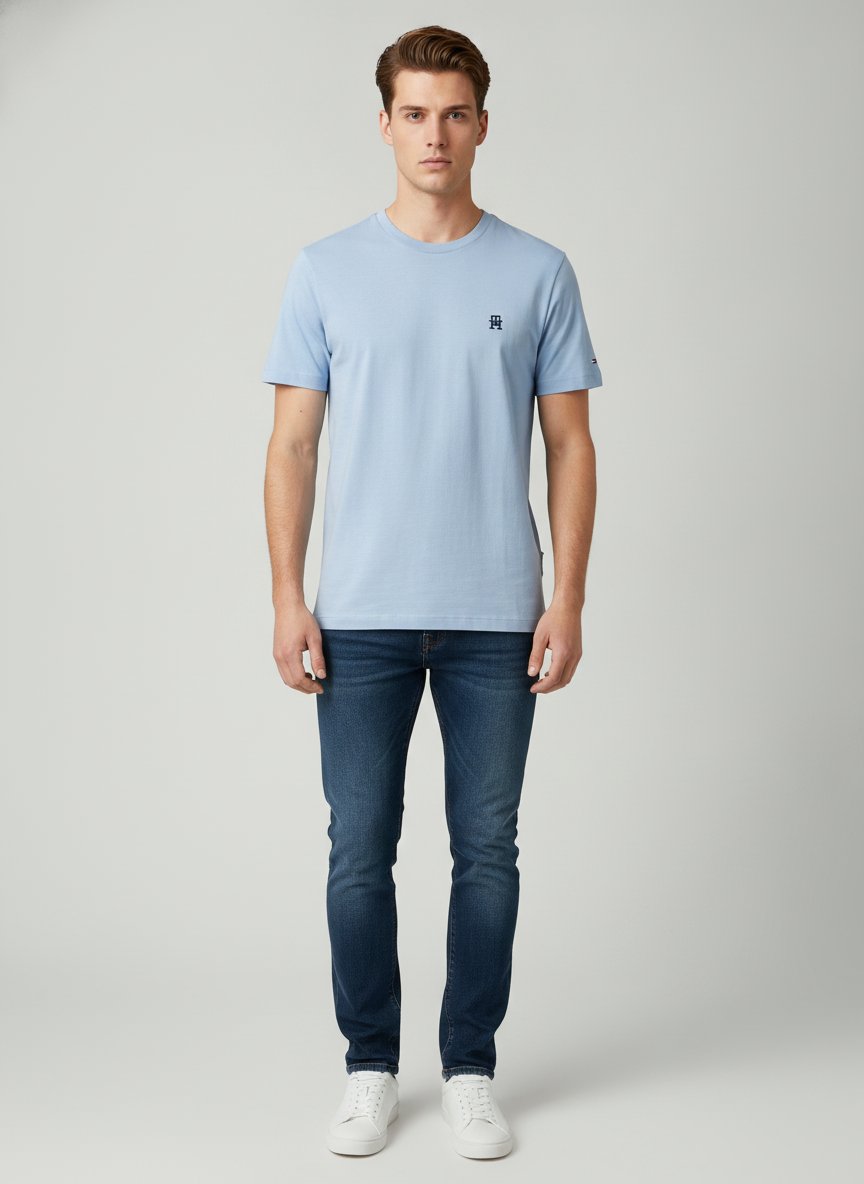 AB MONOGRAM IMD TEE  preta M