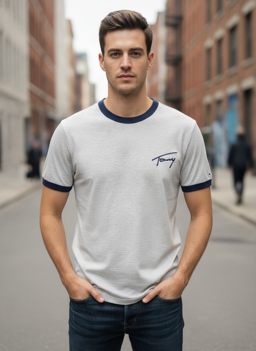 SIGNATURE RINGER TEE