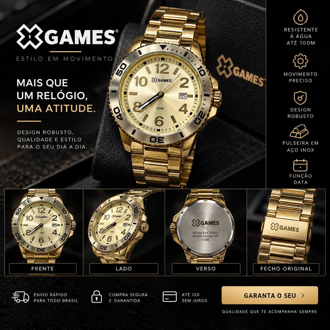 Relogio X-Games 1032