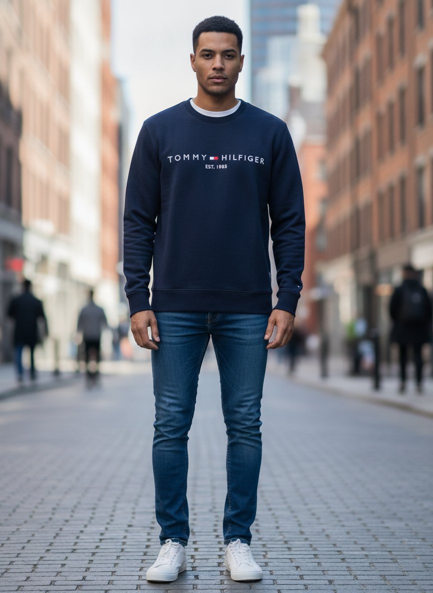 TOMMY LOGO SWEATSHIRT