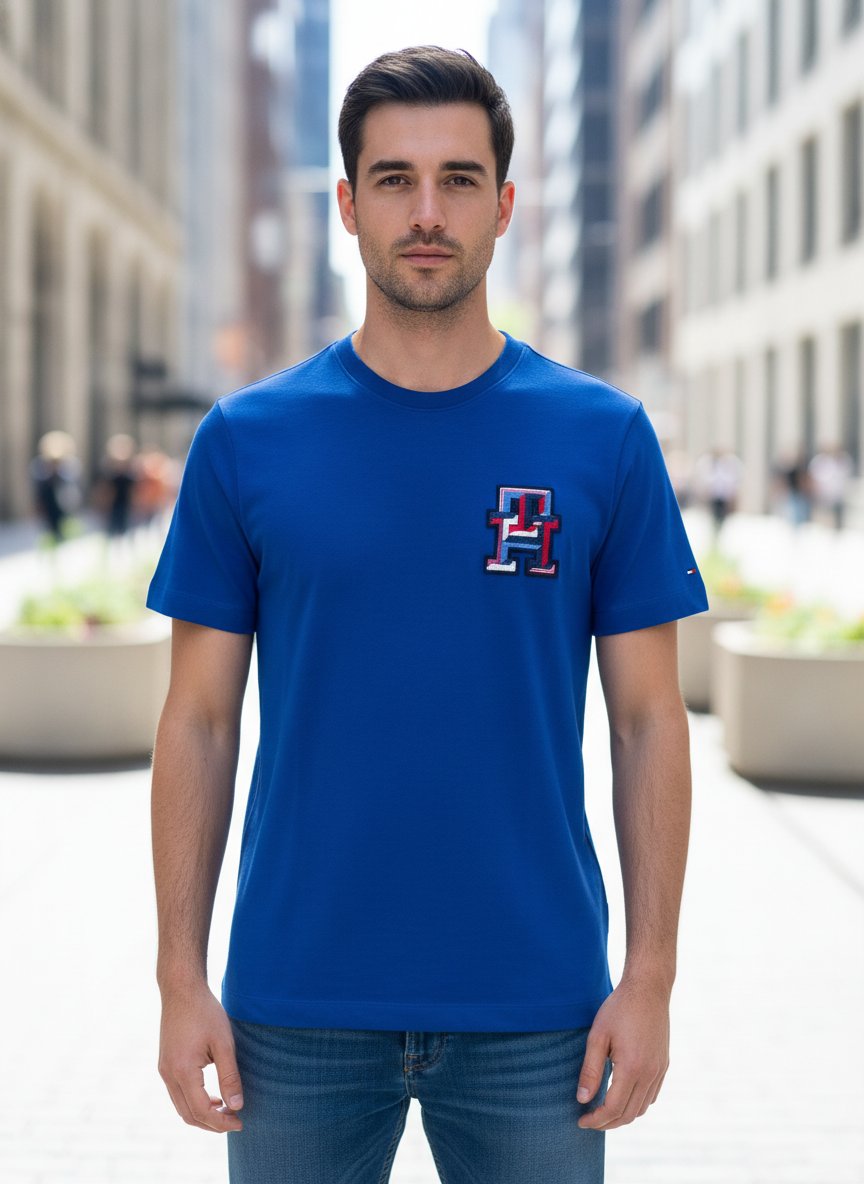 MONOGRAM BADGE TEE