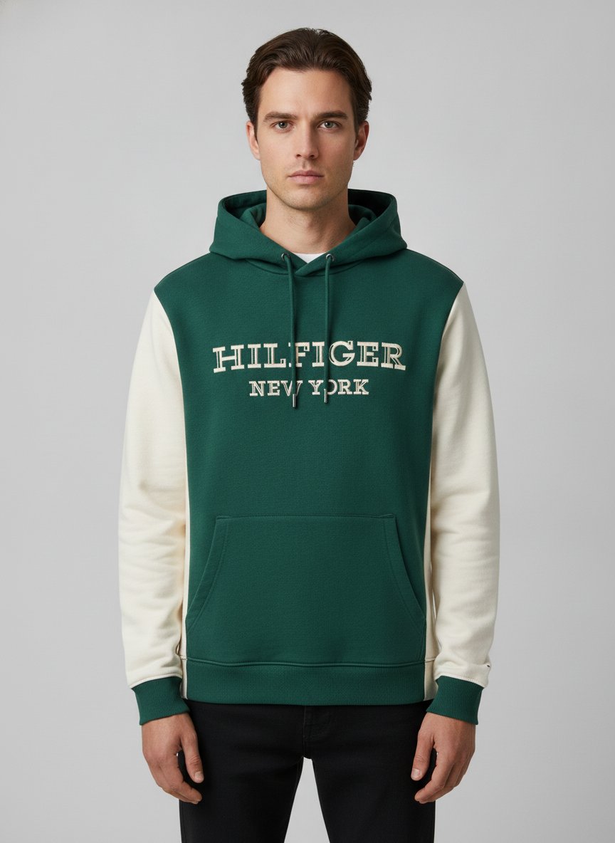 MONOTYPE COLOURBLOCK HOODY