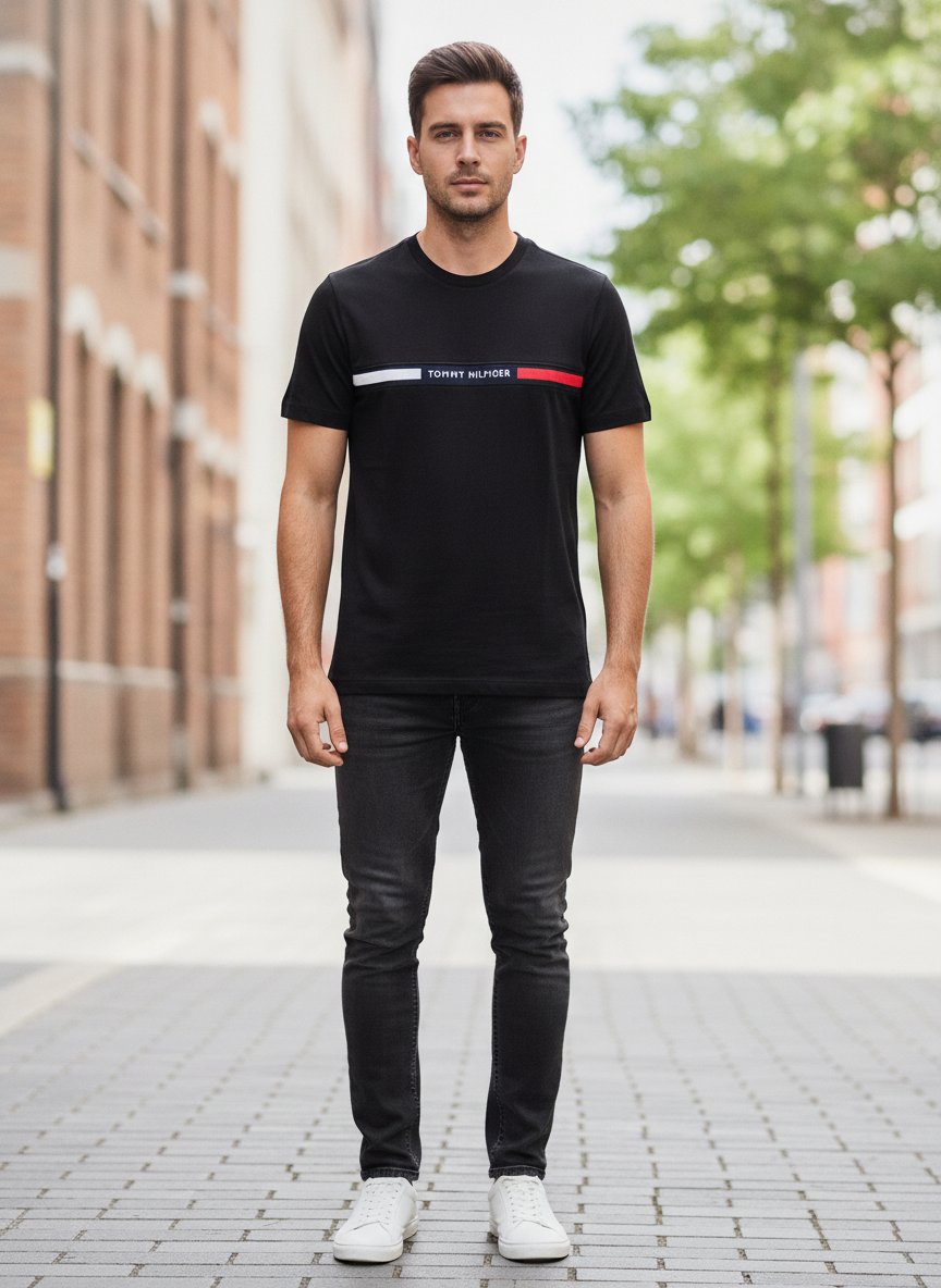 CHEST INSERT TEE