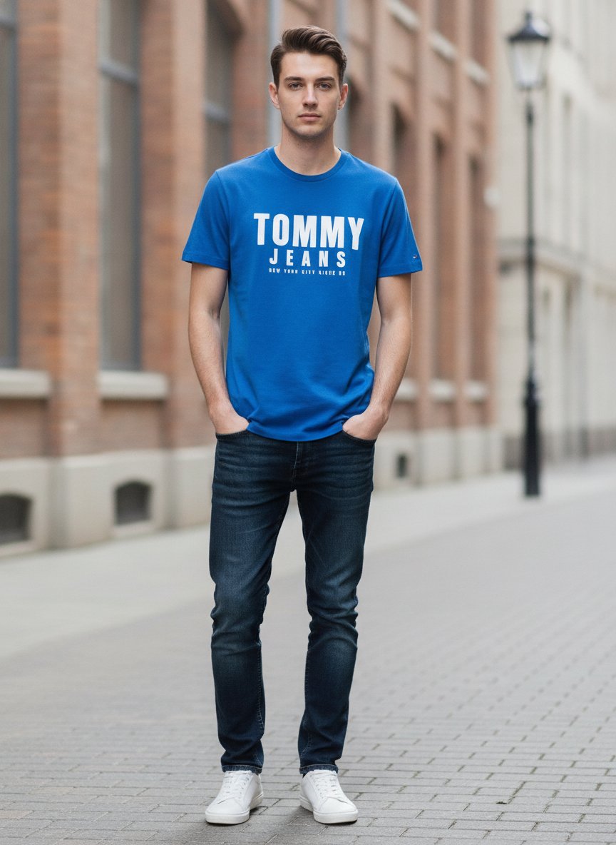 CENTER CHEST TOMMY Azul P