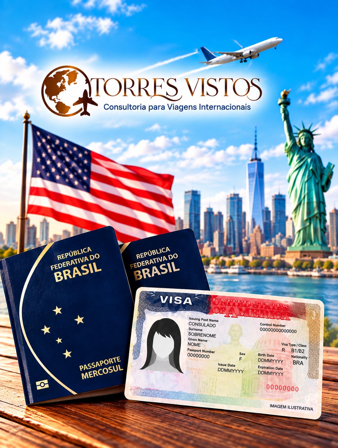 Consultoria para Renovação de Visto Americano
