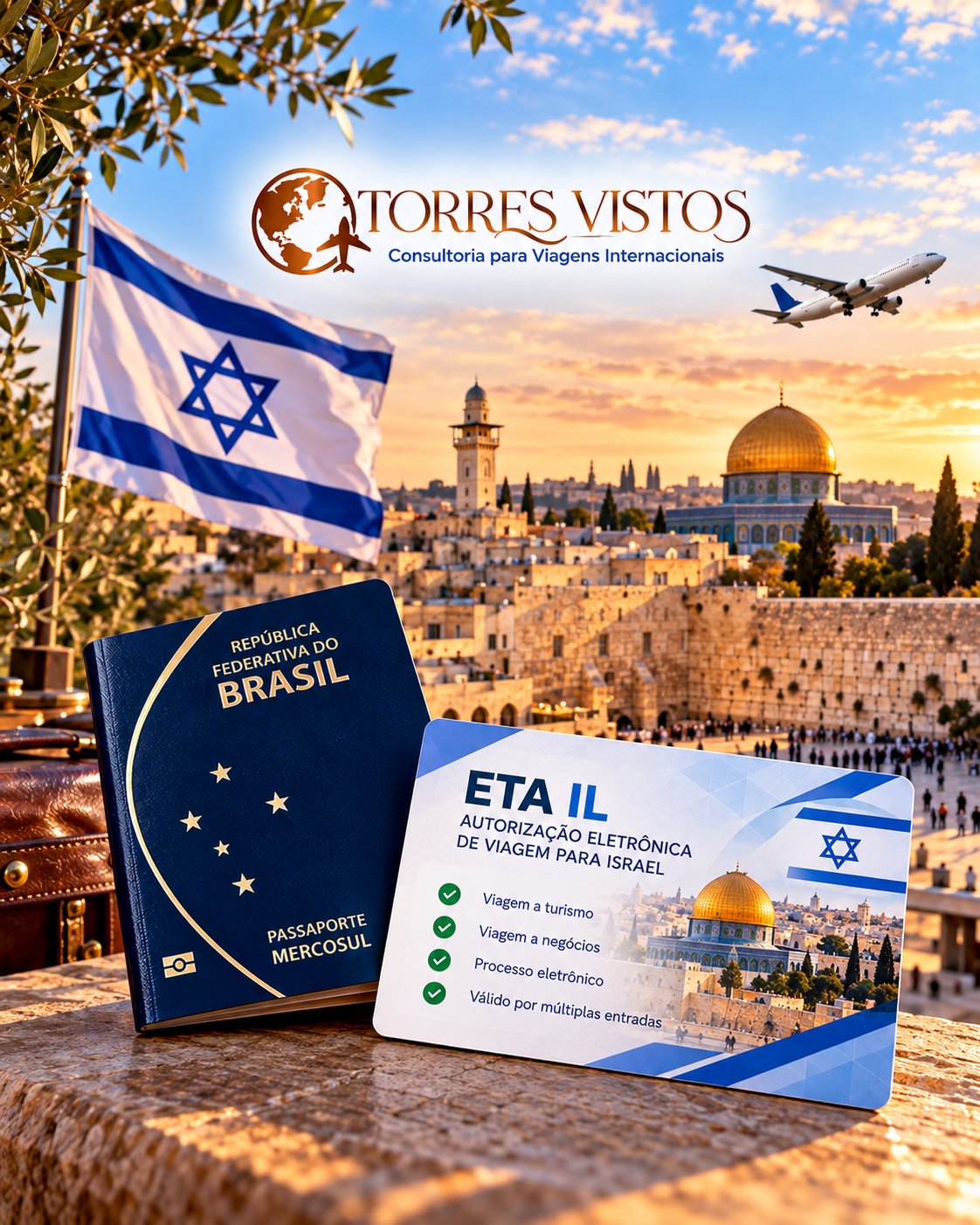 Consultoria de viagem para Israel